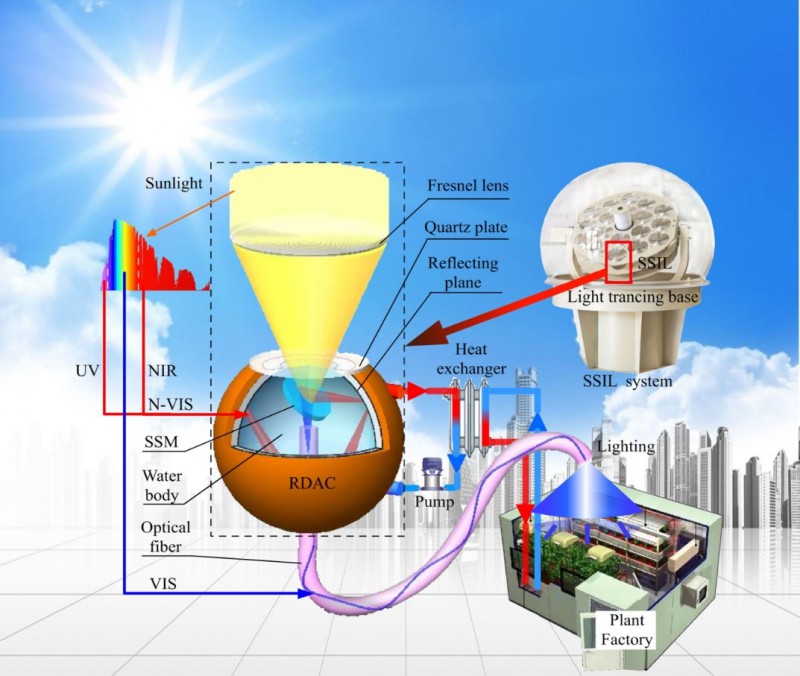植物工廠太陽(yáng)光譜利用新思路